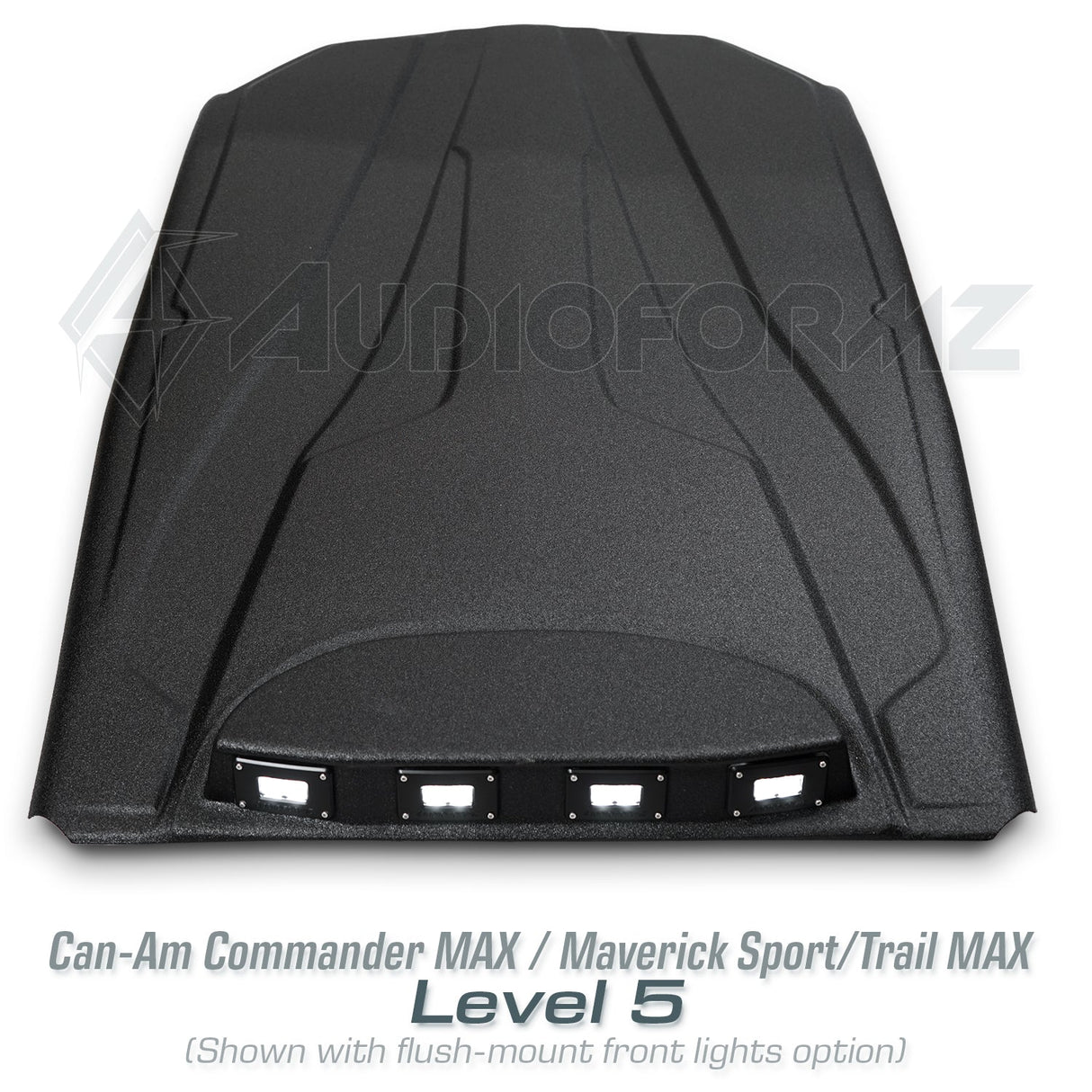 2021+ Can-Am Commander MAX / 2019+ Maverick Sport MAX Stereo Tops (4-Seat)