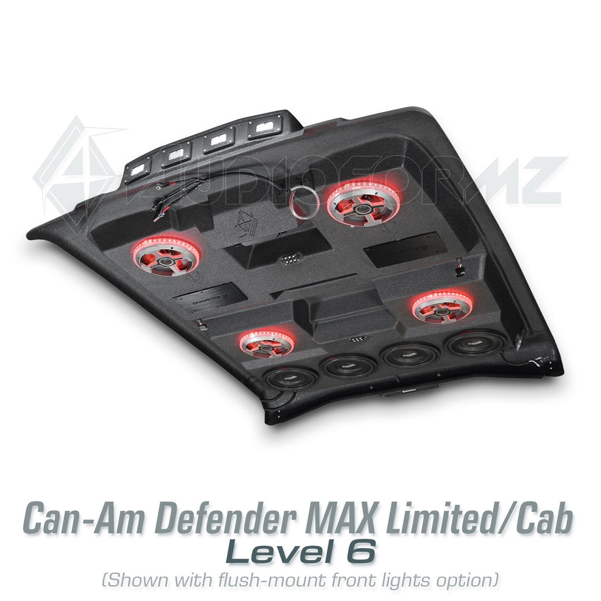 2026+ Can-Am Defender MAX HD11 Limited/Cab Stereo Tops (4-Door) Can-Am