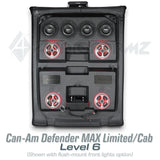2026+ Can-Am Defender MAX HD11 Limited/Cab Stereo Tops (4-Door) Can-Am