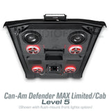 2026+ Can-Am Defender MAX HD11 Limited/Cab Stereo Tops (4-Door) Can-Am