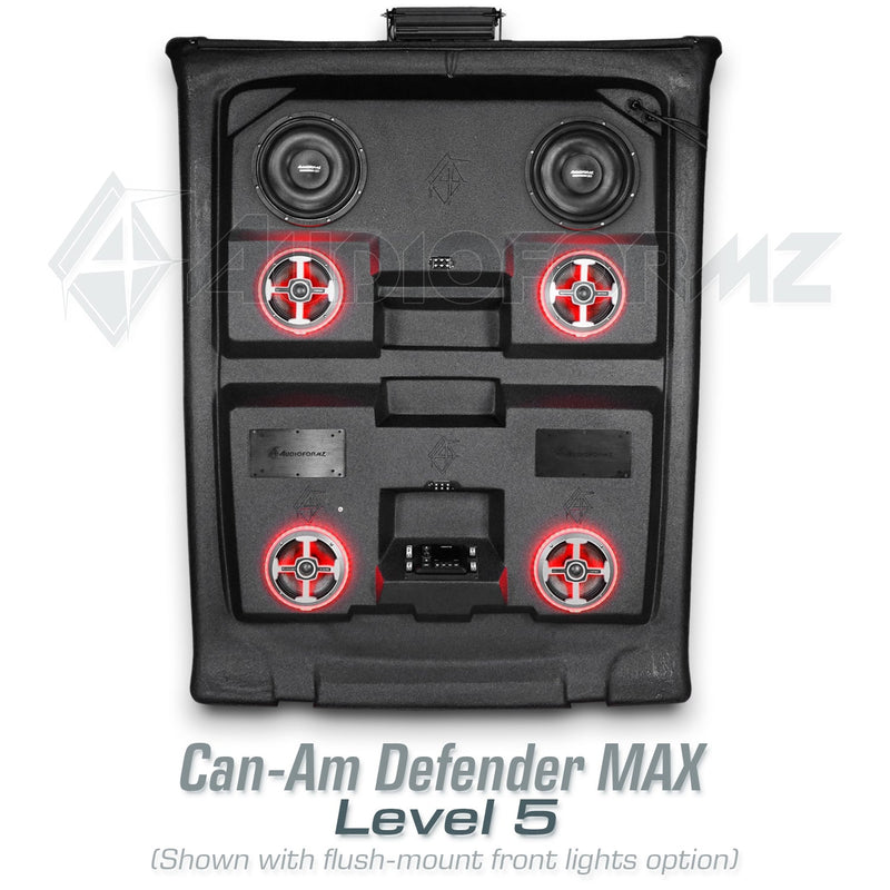 2026+ Can-Am Defender MAX HD11 Stereo Tops (4-Door)