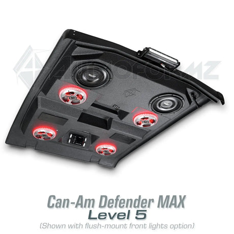 2016+ Can-Am Defender MAX HD7-HD10 Stereo Tops (4-Door) Can-Am