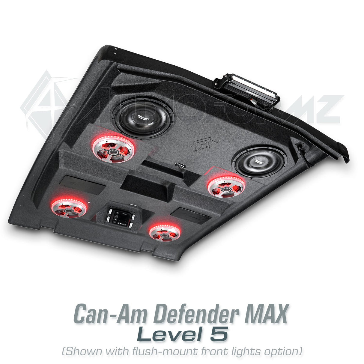 2016+ Can-Am Defender MAX HD7-HD10 Stereo Tops (4-Door)