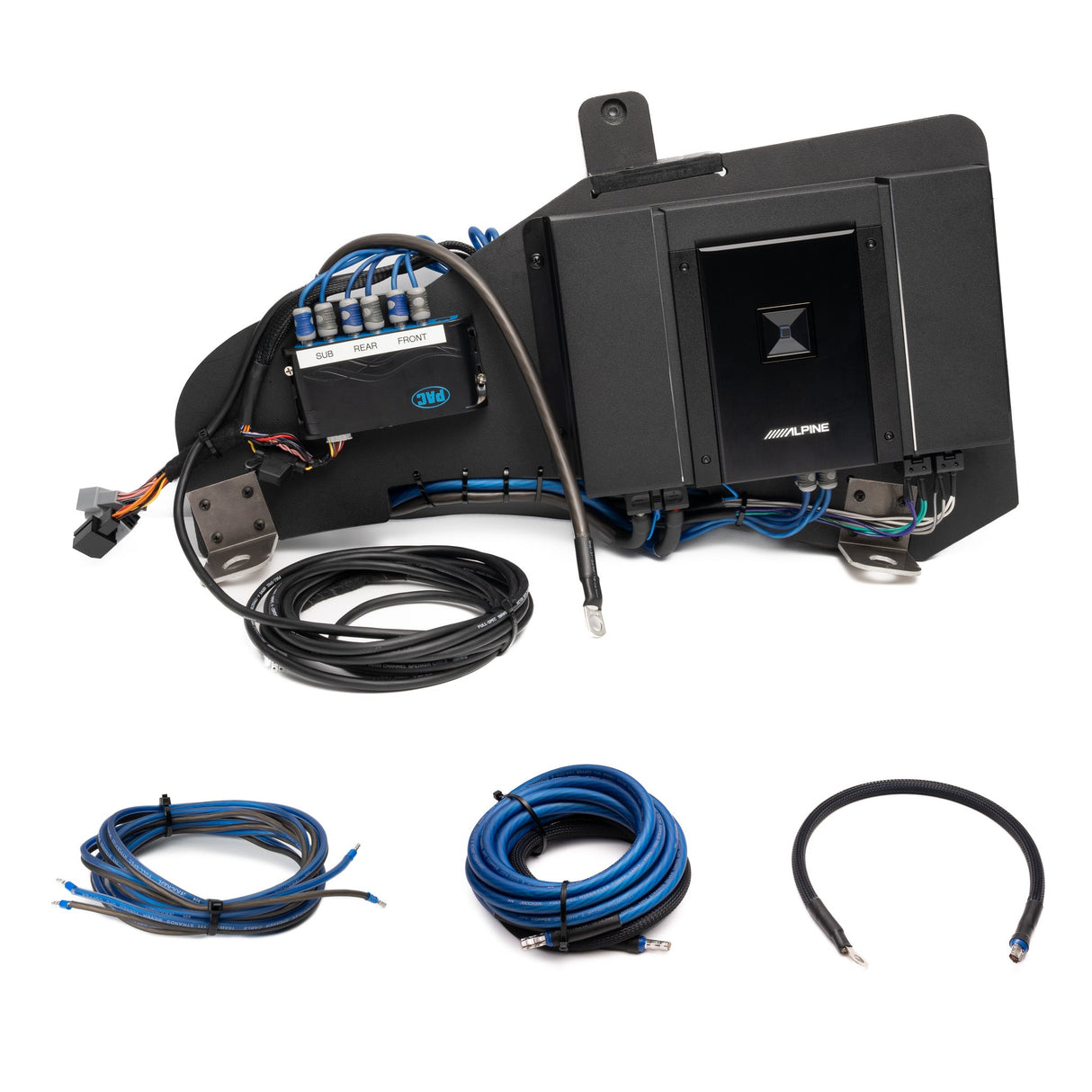 Alpine Status Series Plug & Play Full System Bundle Upgrade (B&O System) | '21 - Current Ford Bronco