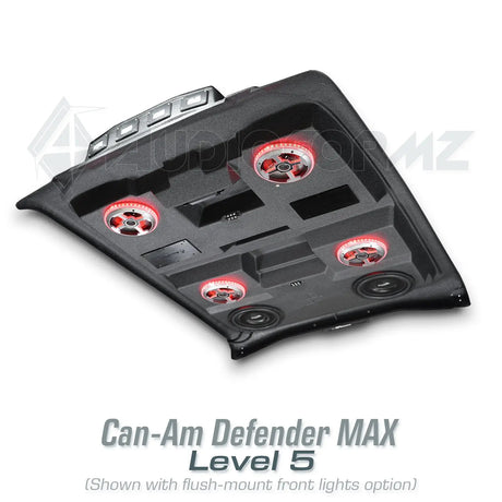 2016+ Can-Am Defender MAX HD7-HD10 Stereo Tops (4-Door)