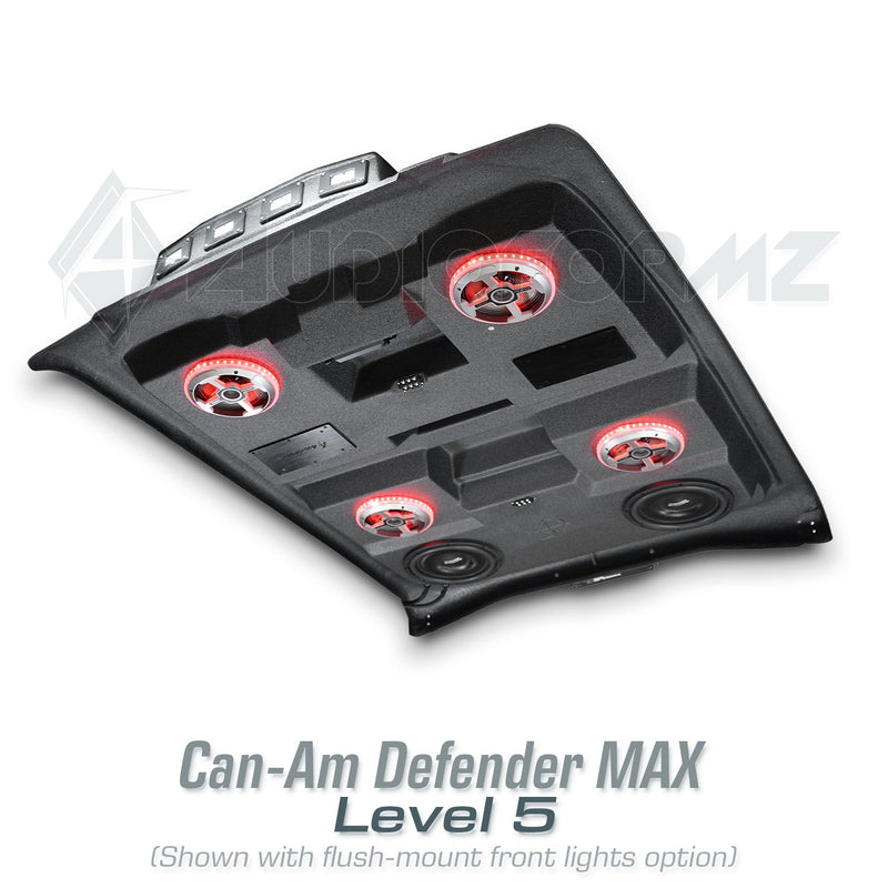 2026+ Can-Am Defender MAX HD11 Stereo Tops (4-Door)