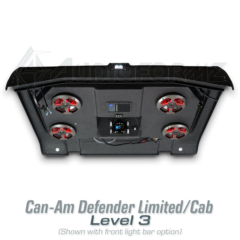 2016-2025 Can-Am Defender HD7-HD10 Limited/Cab Stereo Tops (2-Door)
