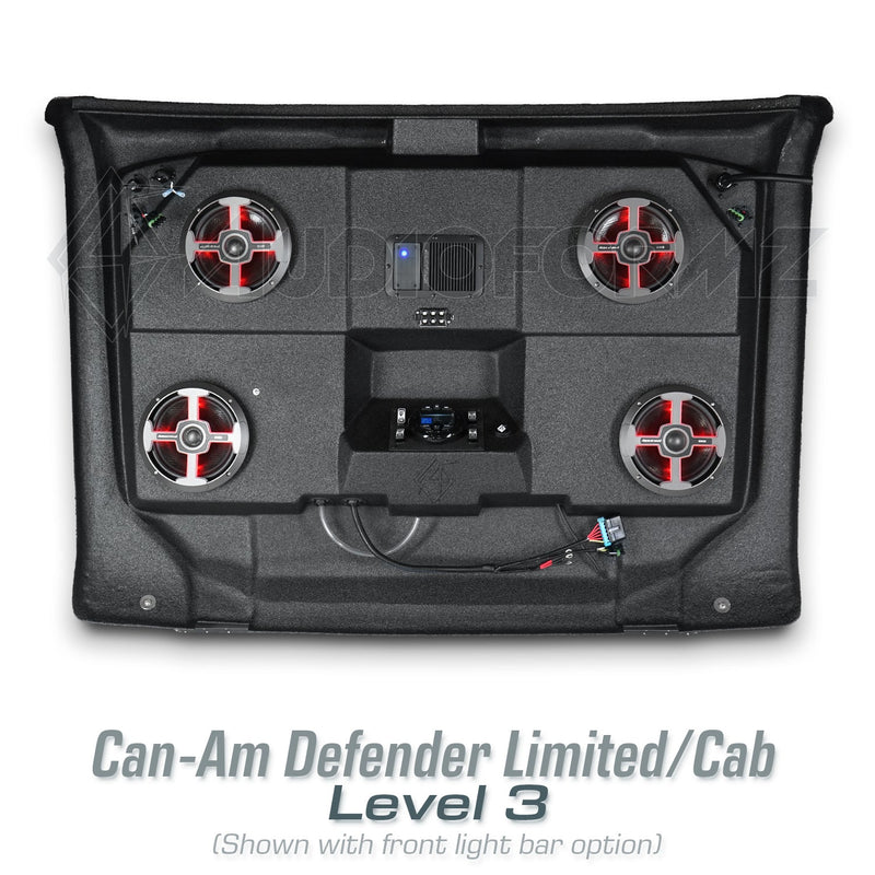 2016-2025 Can-Am Defender HD7-HD10 Limited/Cab Stereo Tops (2-Door)