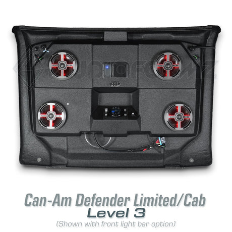 2026+ Can-Am Defender HD11 Limited/Cab Stereo Tops (2-Door)