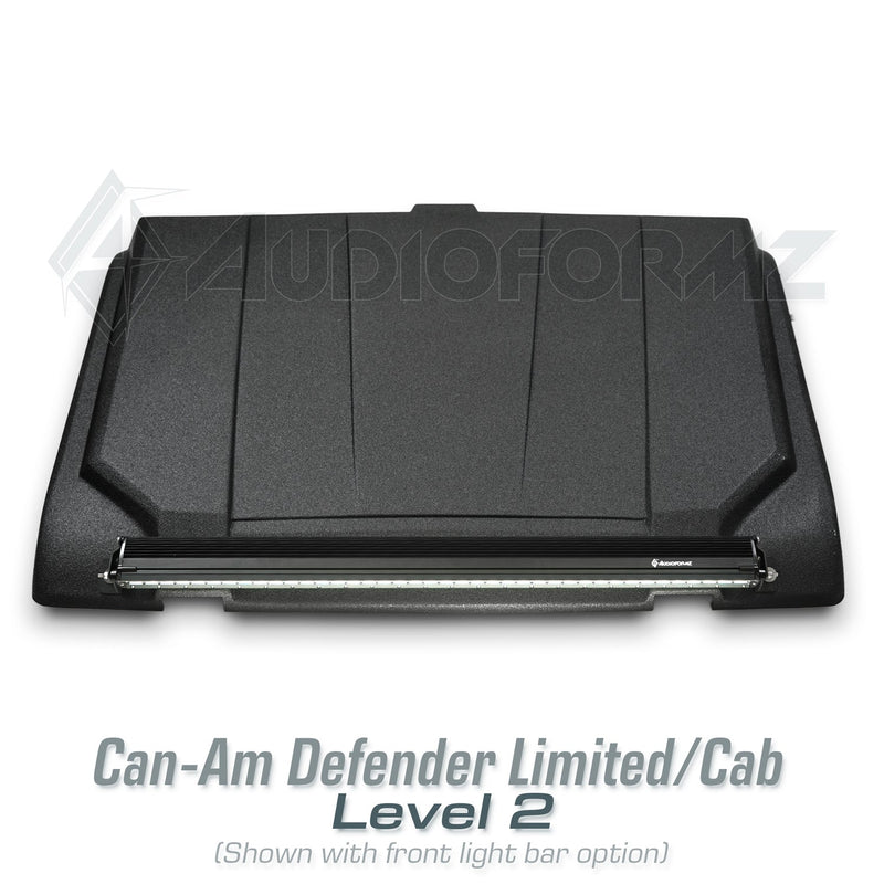 2026+ Can-Am Defender HD11 Limited/Cab Stereo Tops (2-Door)