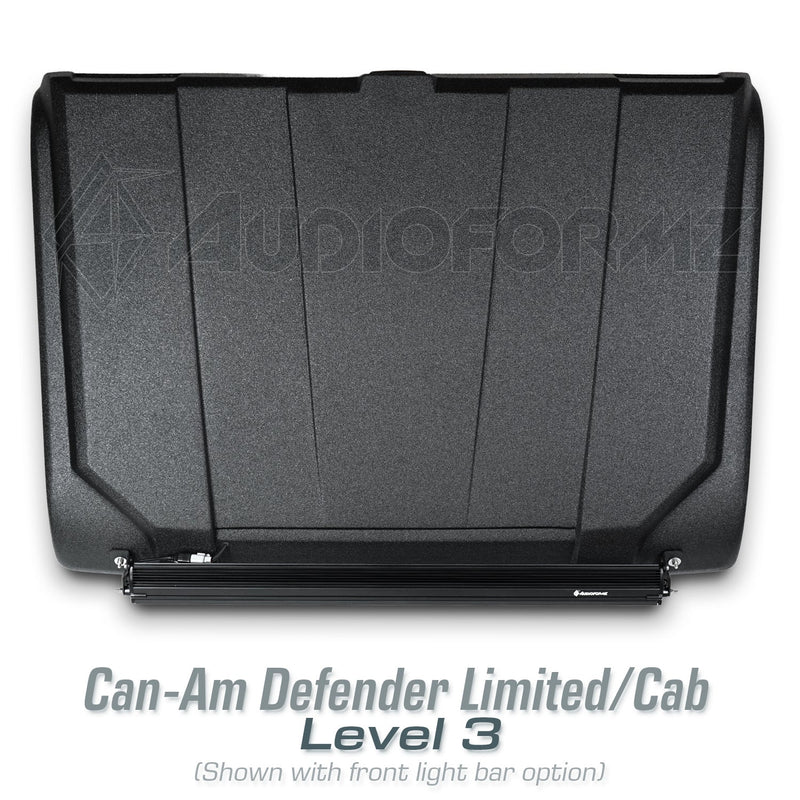 2026+ Can-Am Defender HD11 Limited/Cab Stereo Tops (2-Door)