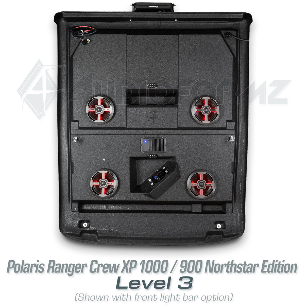 2019+ Polaris Ranger Crew Northstar/Cab XP 1000 / 900 Stereo Tops (4-Door)