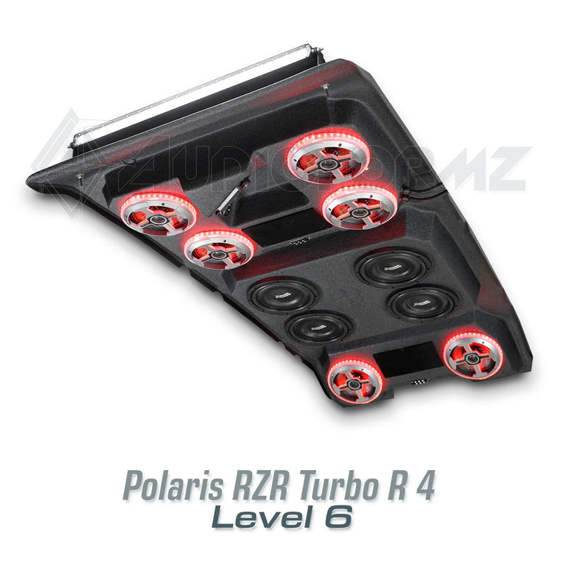 2022+ Polaris RZR Turbo R 4 Stereo Tops (4-Seat)