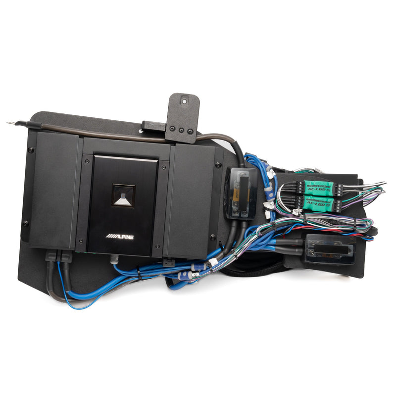 Alpine Status Series Plug & Play Dual Amplifier Bundle (Non-B&O System) | '21- Current Ford Bronco