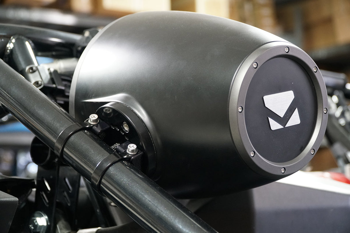 1.85" Kicker KMTC9 Custom Mounts (Pair) | UTVS-TC9-CLAMP-185 UTV Stereo