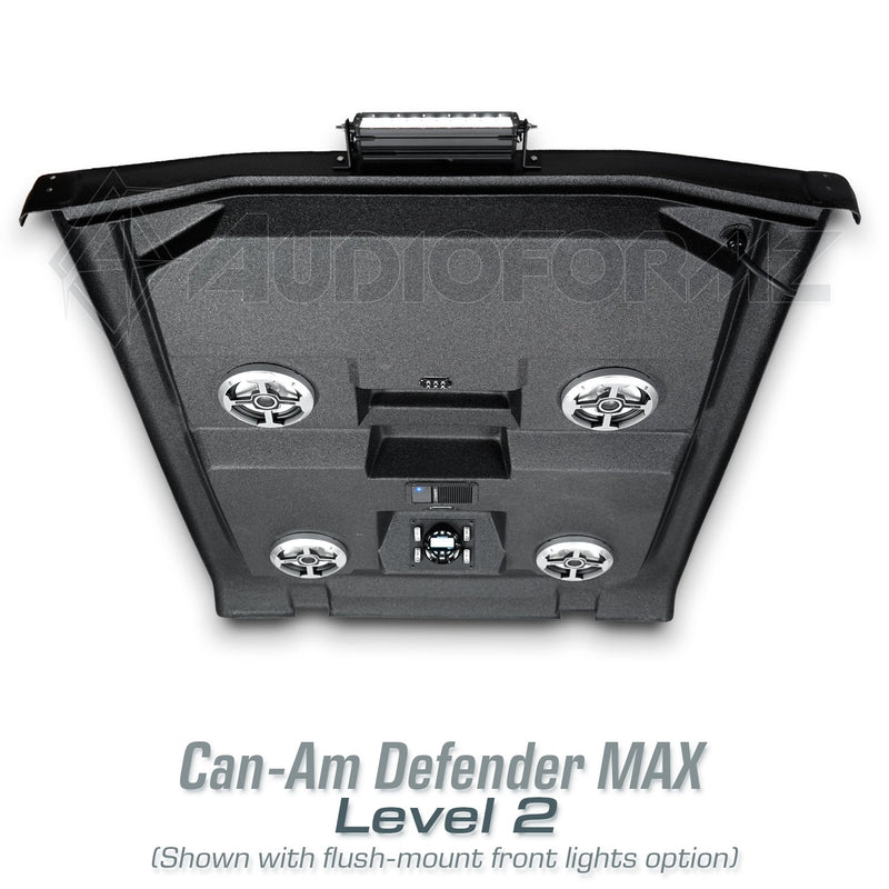 2016+ Can-Am Defender MAX HD7-HD10 Stereo Tops (4-Door)