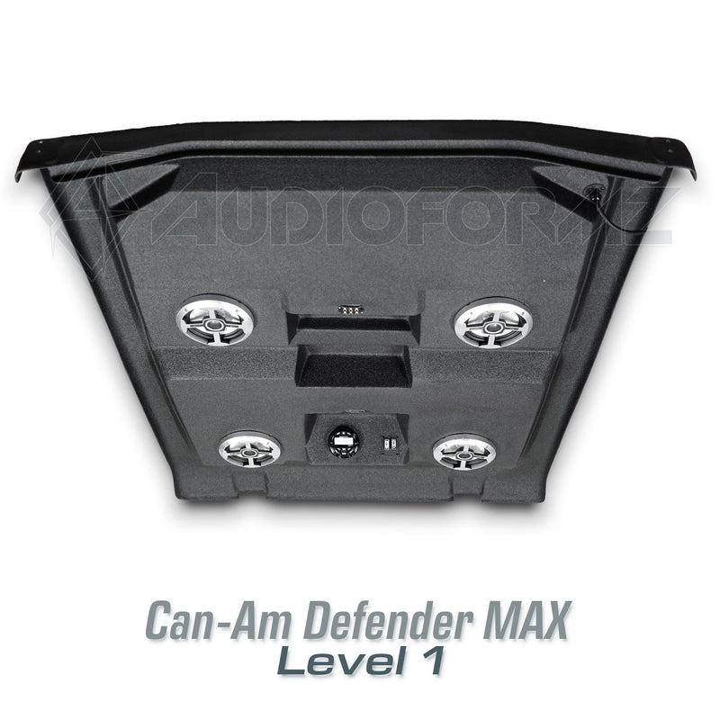 2016+ Can-Am Defender MAX HD7-HD10 Stereo Tops (4-Door)