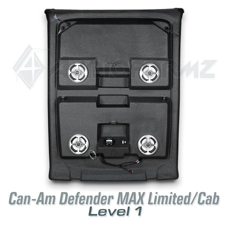 2016-2025 Can-Am Defender MAX HD7-HD10 Limited/Cab Stereo Tops (4-Door)
