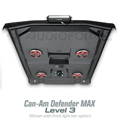 2016+ Can-Am Defender MAX HD7-HD10 Stereo Tops (4-Door)