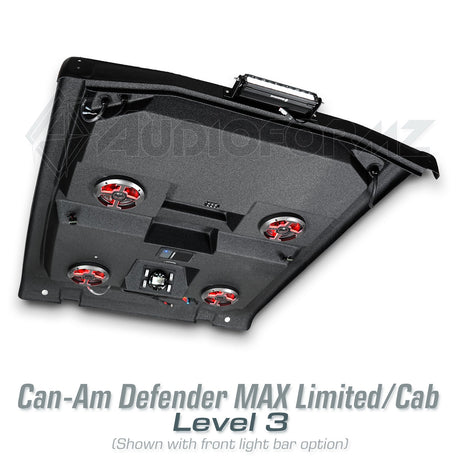 2016-2025 Can-Am Defender MAX HD7-HD10 Limited/Cab Stereo Tops (4-Door)