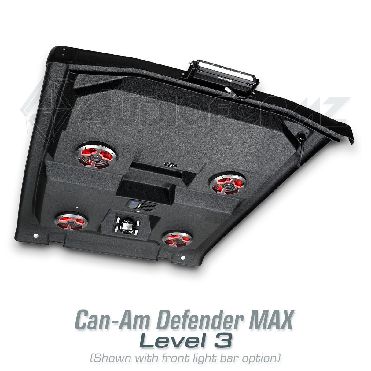 2026+ Can-Am Defender MAX HD11 Stereo Tops (4-Door)