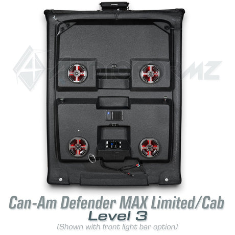 2016-2025 Can-Am Defender MAX HD7-HD10 Limited/Cab Stereo Tops (4-Door)