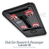 Club Car Onward 4-Passenger Golf Cart Stereo Tops (4-Seat) Club Car