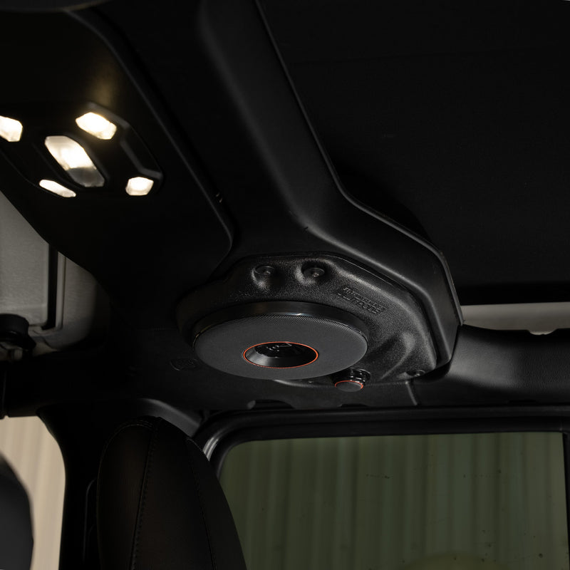 JBL Plug and Play Full Club Speaker, 5 Channel Amplifier, Subwoofer Bundle | '18- '23 JL Wrangler/ '20- '23 JT Gladiator