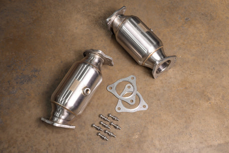 Chevy Corvette C8 / C8 Z06 400 Cell Catted Downpipes Valvetronic Designs