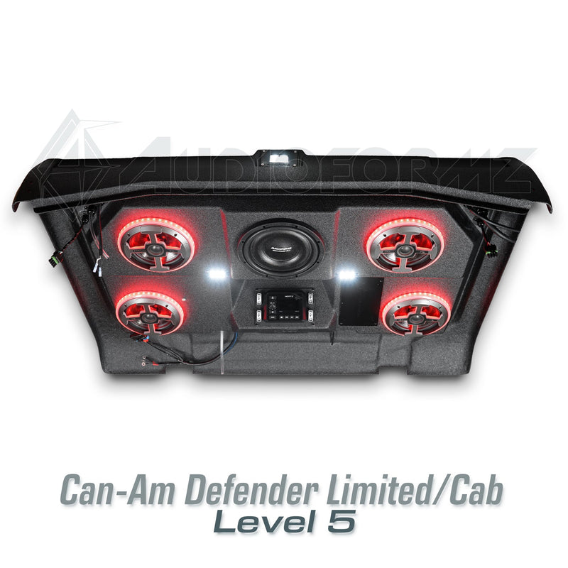 2016-2025 Can-Am Defender HD7-HD10 Limited/Cab Stereo Tops (2-Door)