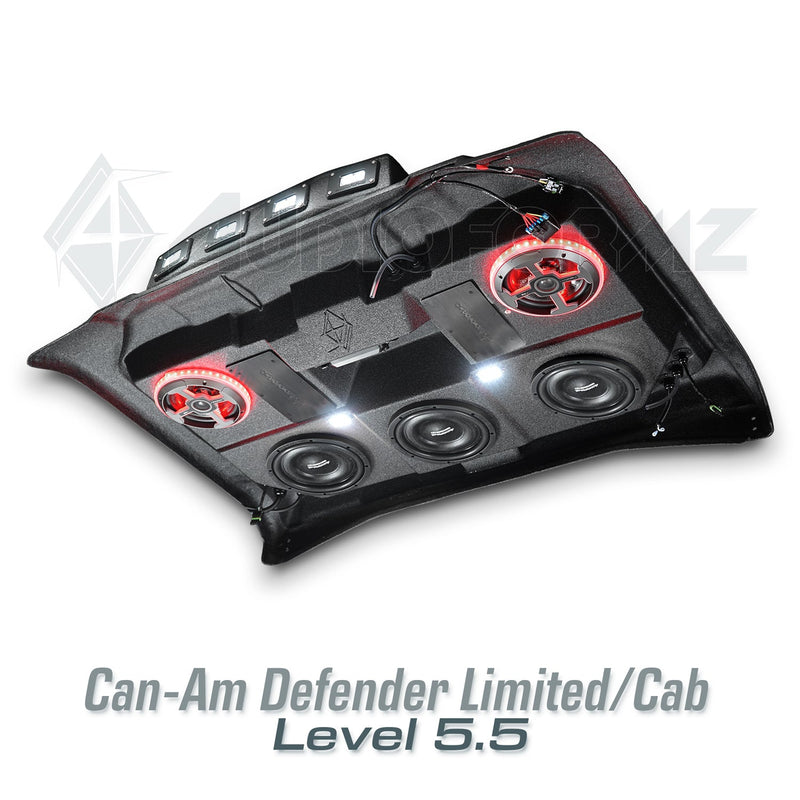 2016-2025 Can-Am Defender HD7-HD10 Limited/Cab Stereo Tops (2-Door)