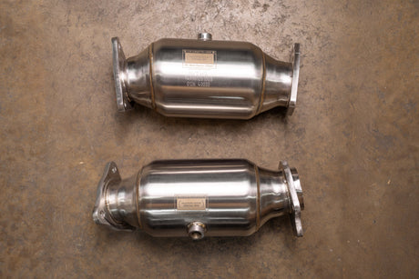 Chevy Corvette C8 / C8 Z06 400 Cell Catted Downpipes Valvetronic Designs