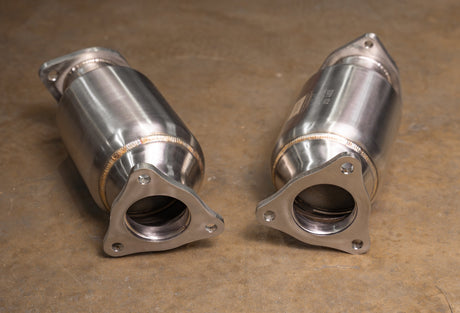 Chevy Corvette C8 / C8 Z06 400 Cell Catted Downpipes Valvetronic Designs