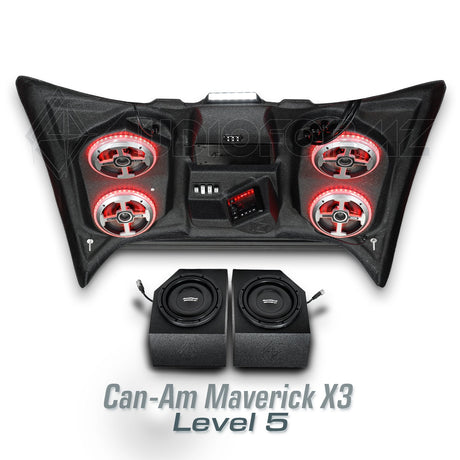 2017+ Can-Am Maverick X3 Stereo Top (2-Seat)