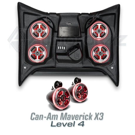 2017+ Can-Am Maverick X3 Stereo Top (2-Seat)
