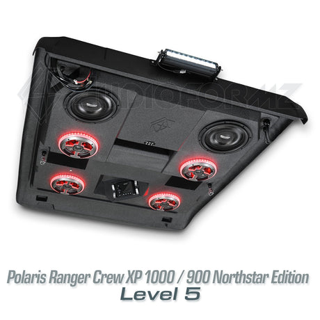2019+ Polaris Ranger Crew Northstar/Cab XP 1000 / 900 Stereo Tops (4-Door)