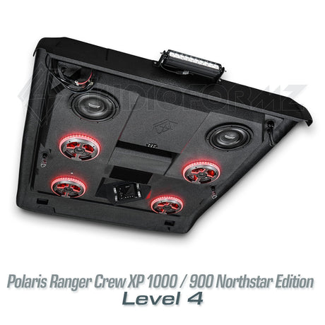 2019+ Polaris Ranger Crew Northstar/Cab XP 1000 / 900 Stereo Tops (4-Door)
