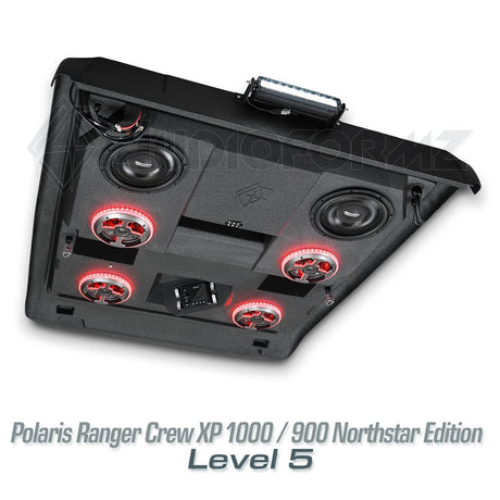 2019+ Polaris Ranger Crew Northstar/Cab XP 1000 / 900 Stereo Tops (4-Door)