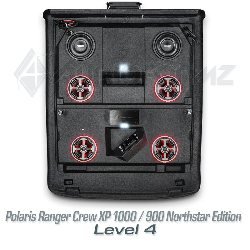 2019+ Polaris Ranger Crew Northstar/Cab XP 1000 / 900 Stereo Tops (4-Door)