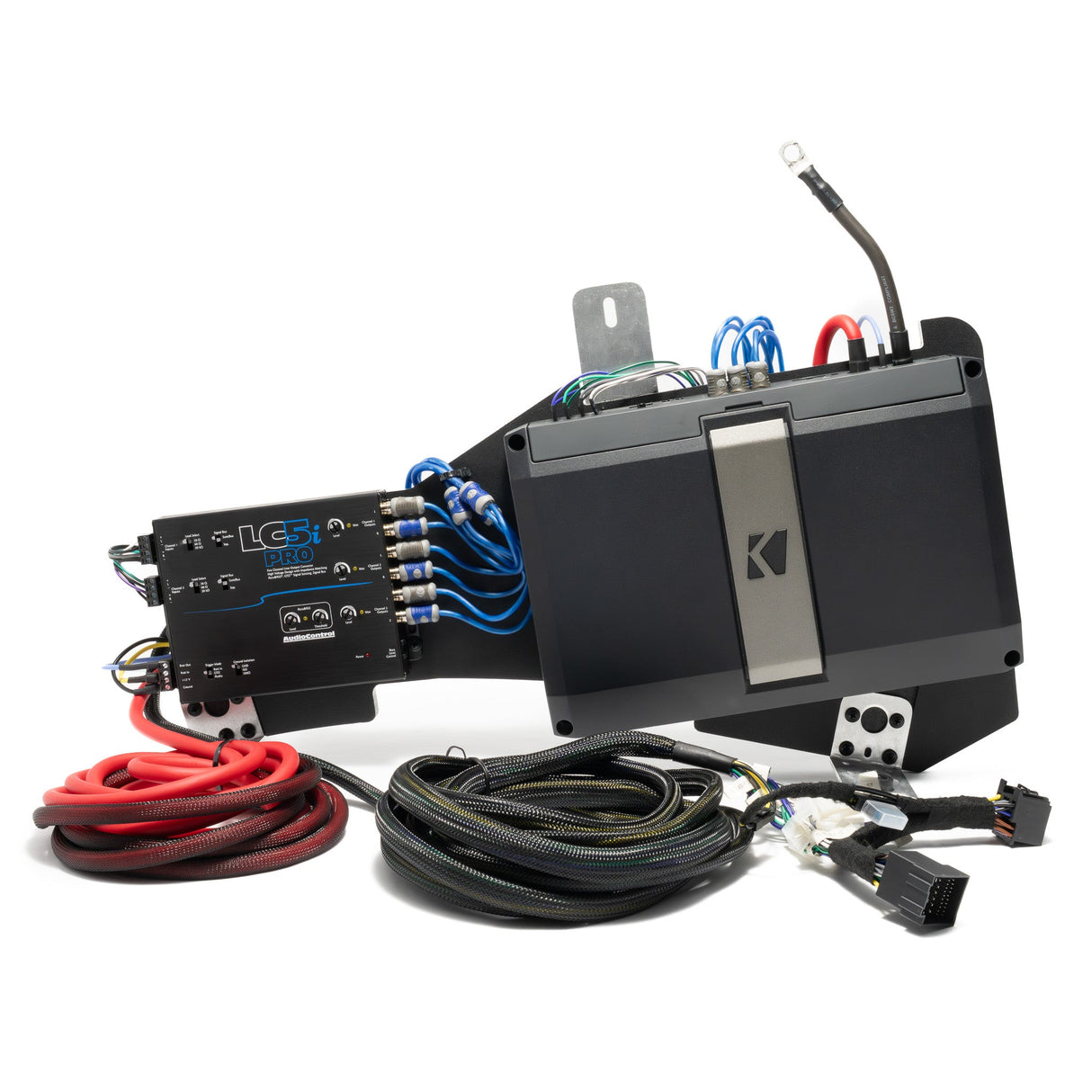 Kicker Plug & Play LX (7-CH) Amp Kit Bundle Upgrade 4 Door (NON-B&O System) | '21 - Current Ford Bronco