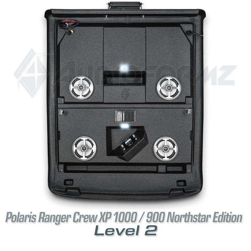 2019+ Polaris Ranger Crew Northstar/Cab XP 1000 / 900 Stereo Tops (4-Door)