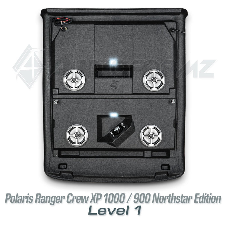 2019+ Polaris Ranger Crew Northstar/Cab XP 1000 / 900 Stereo Tops (4-Door)
