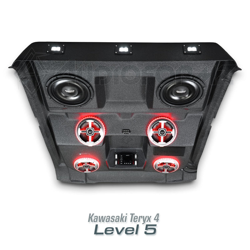 2012+ Kawasaki Teryx 4 Stereo Tops (4-Seat)