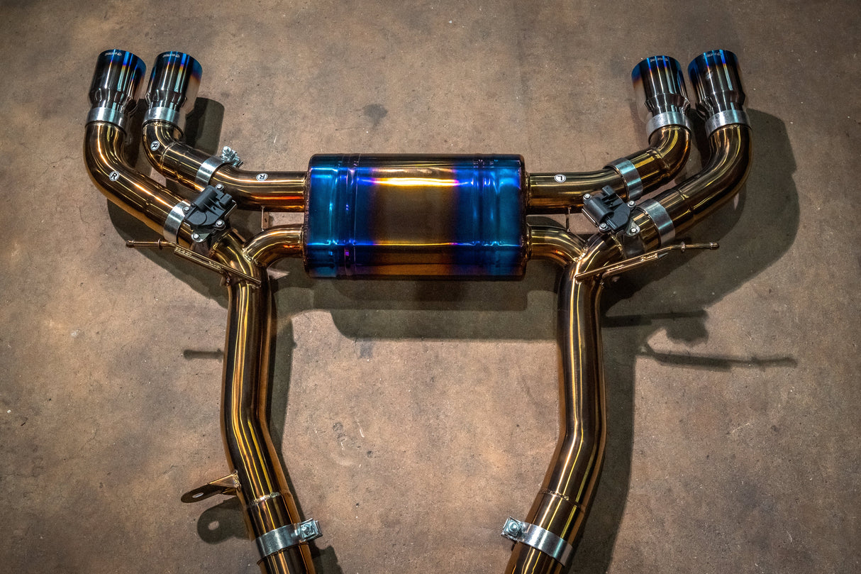 BMW G90 M5 Valved Sport Exhaust System Valvetronic Designs