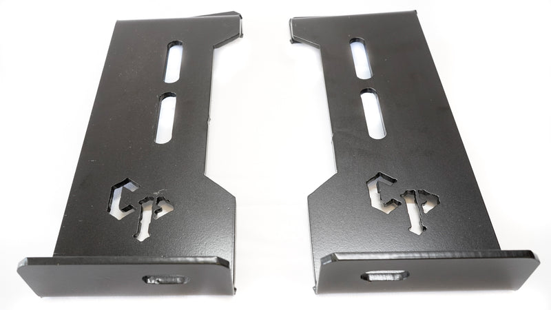 (1992-1997) F-Series & Bronco - OBS to 2017-19 Superduty Bumper Conversion Brackets F-Series