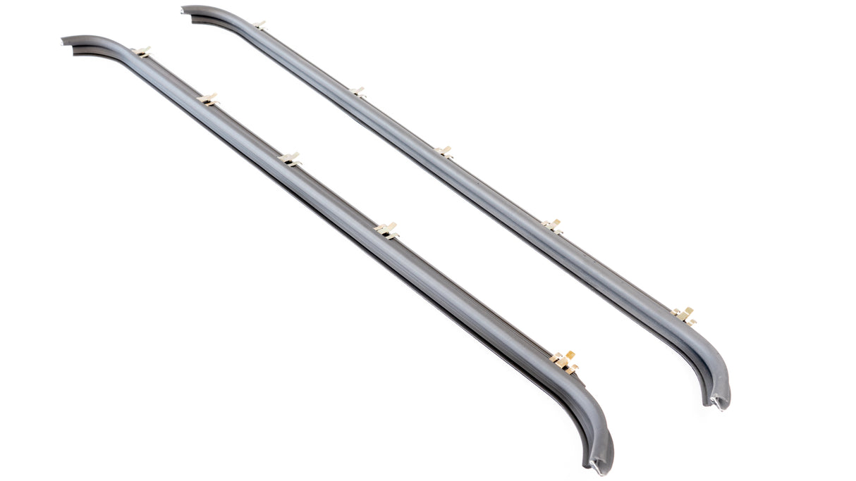 Precision Crew Cab Rear Outer Beltline Moldings - 1987-1997 Ford F-Series Precision
