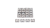 Precision Windshield Molding Clip Kit - 1980-1997 - F-series/Bronco Precision