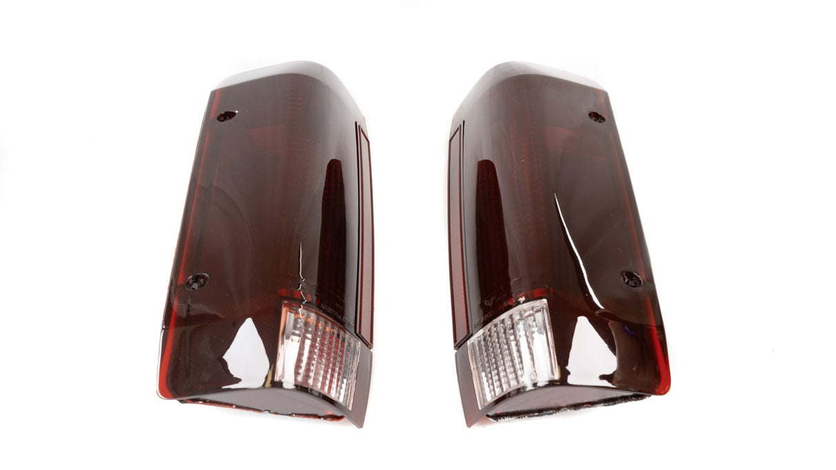 Complete Performance Smoked Red Tail Lights - 1980-1997 Ford F-Series & Bronco Complete Performance