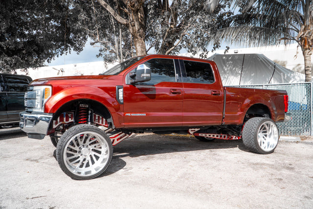 2017 F250 8 inch lift kit Papis