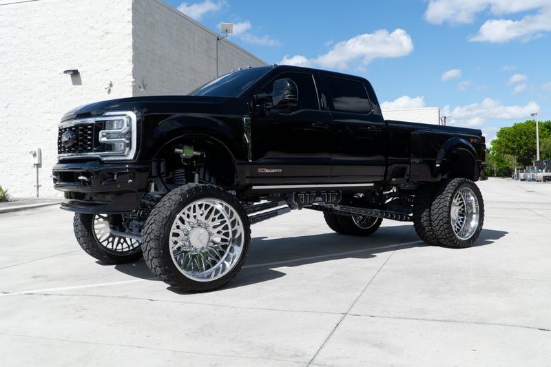 Ford Super Duty 10"-18" High Steer Long Arm 4 Link Lift Kit Papis